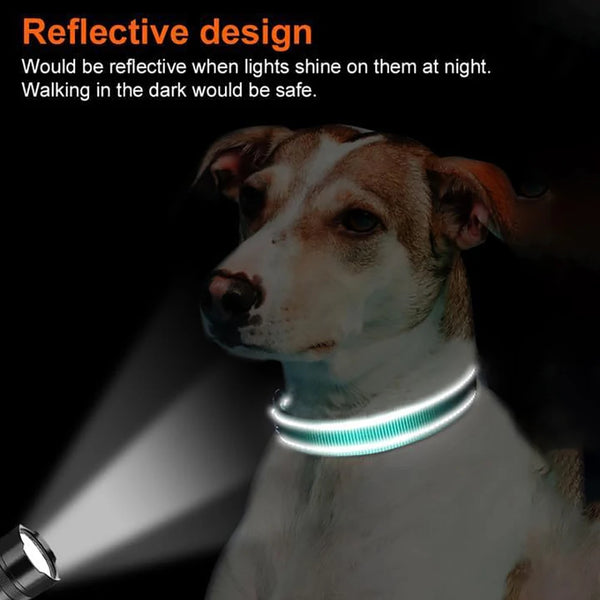 Reflective AirTag Dog Collar
